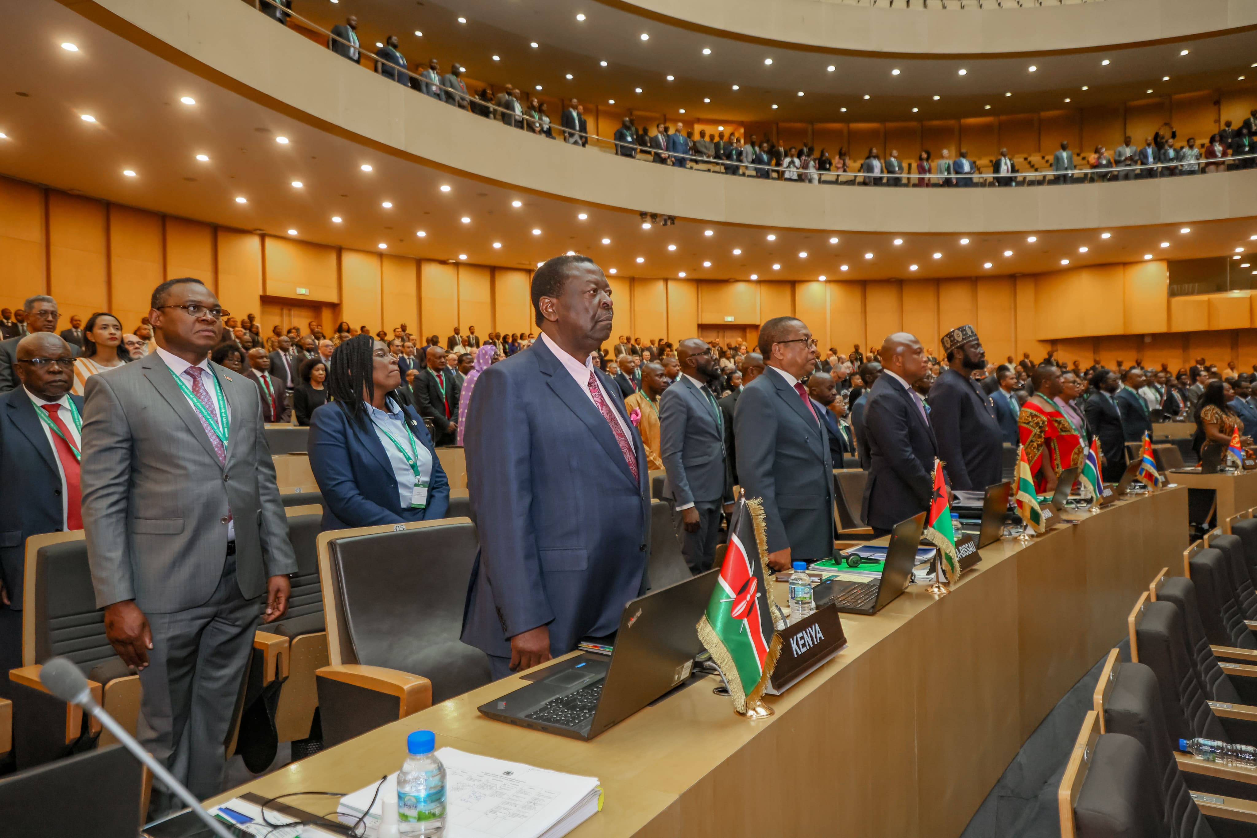 Prime Cabinet Secretary and Cabinet Secretary for Foreign and Diaspora Affairs during the AU Executive Council's 46th Ordinary Session of Foreign Ministers