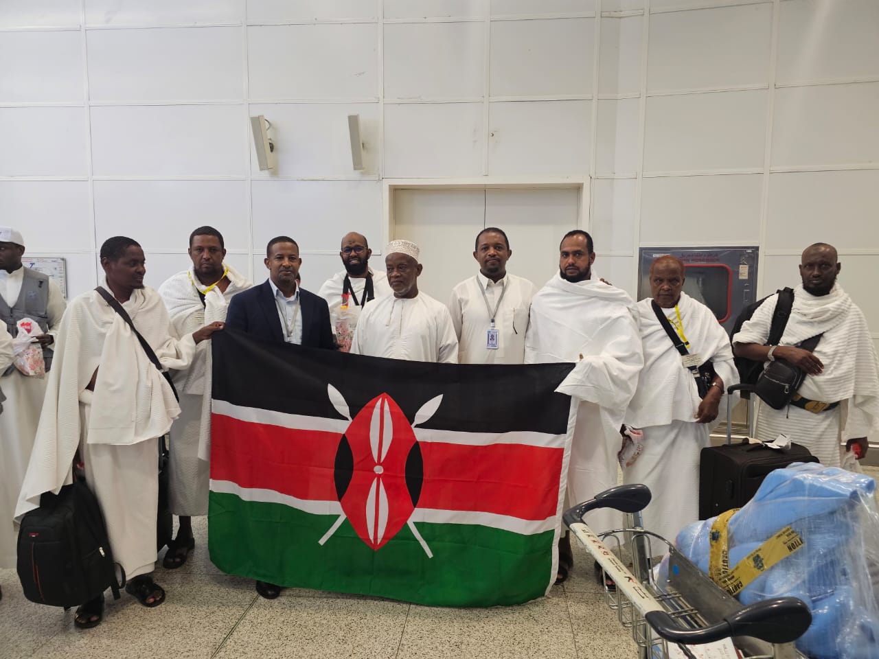 Kenyans arrive in Saudi for Hajj