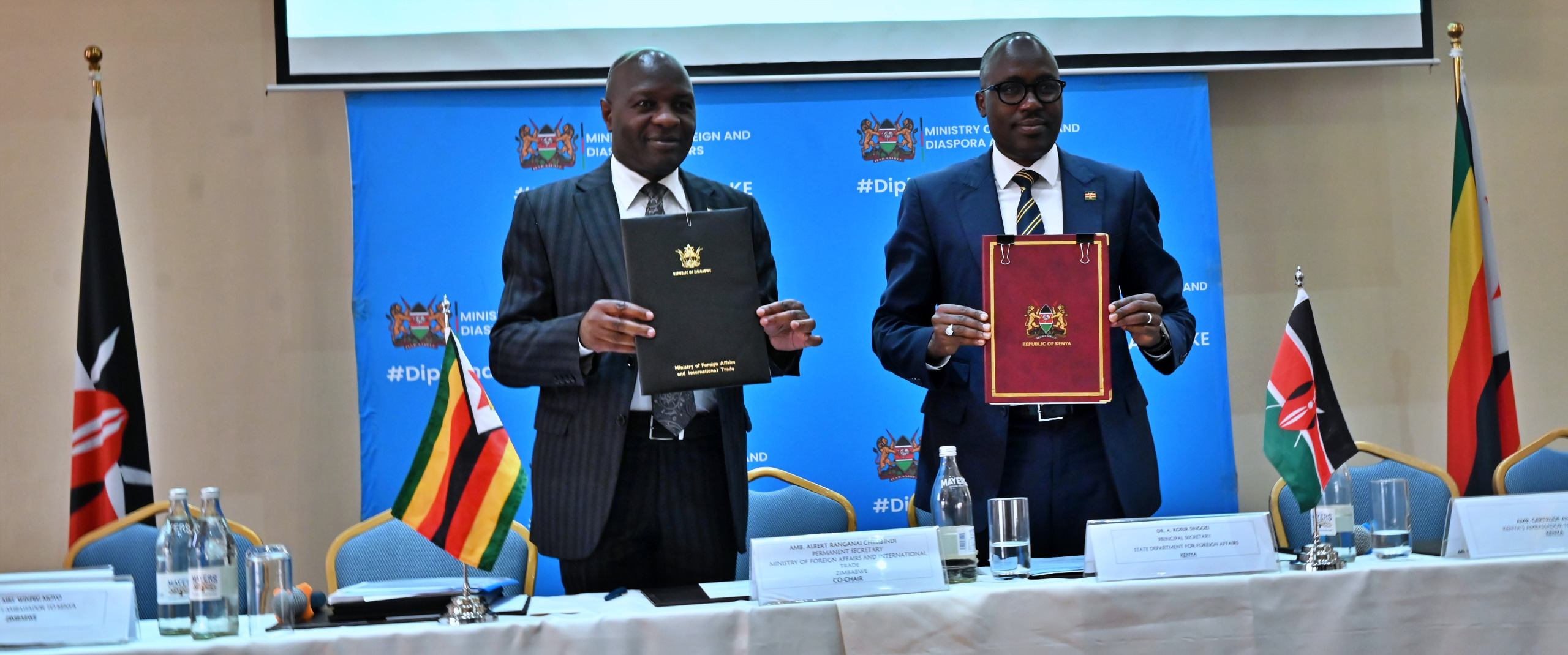 Kenya–Zimbabwe Ties Strengthened Following Successful Mid-Term Review of the 4th JPCC in Nairobi