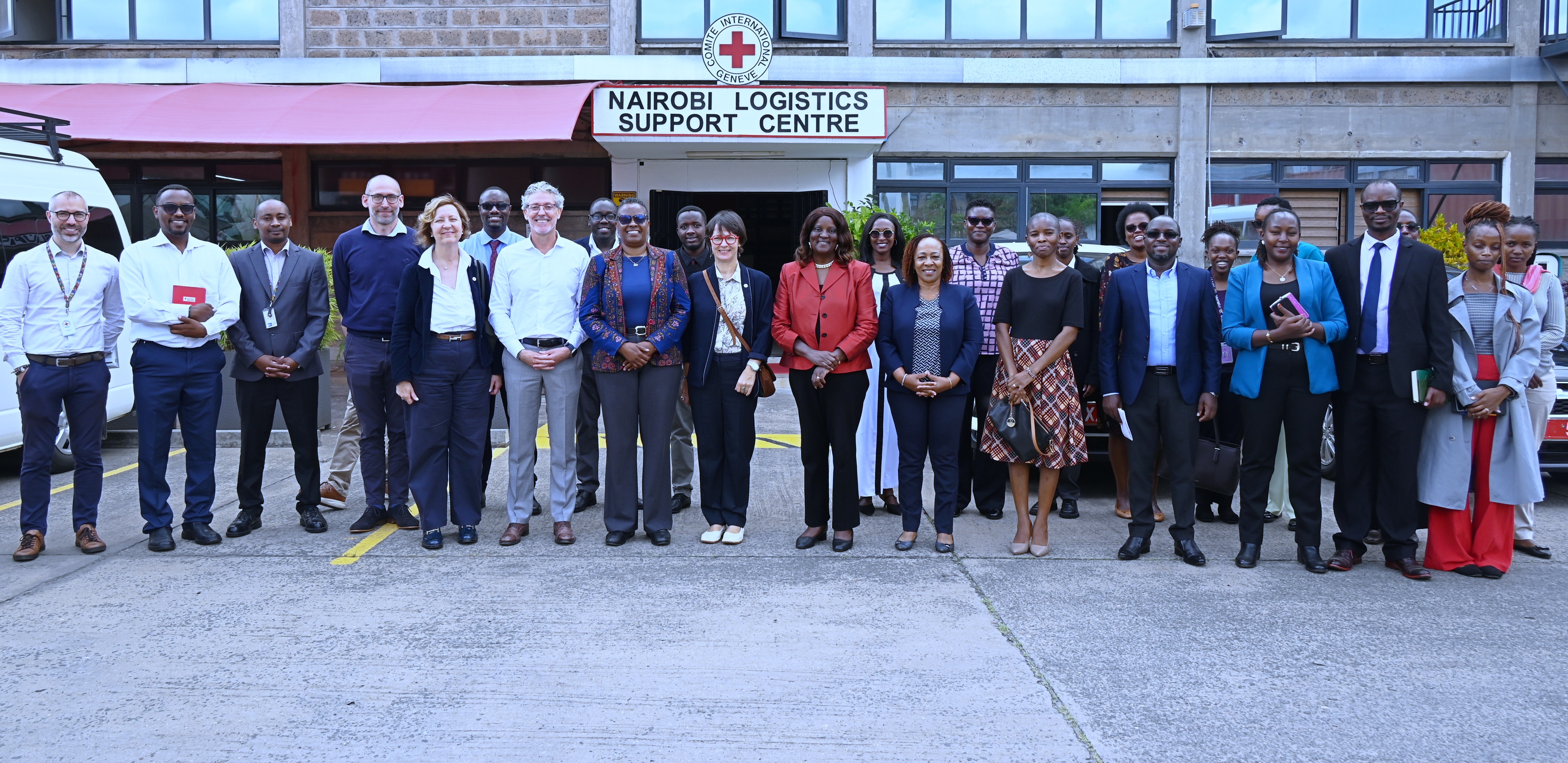 Foreign Affairs Officials Visit Tours ICRC’s Nairobi Logistics Center