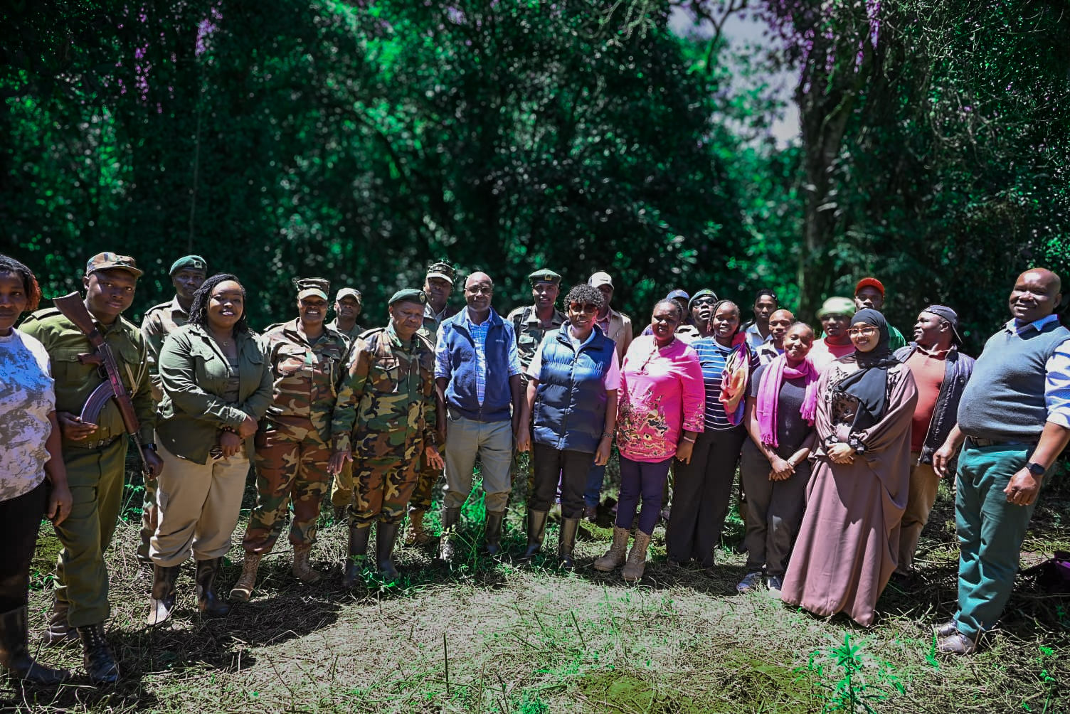 Foreign Affairs Department Strengthens Environmental Conservation Efforts at Kangaita Forest