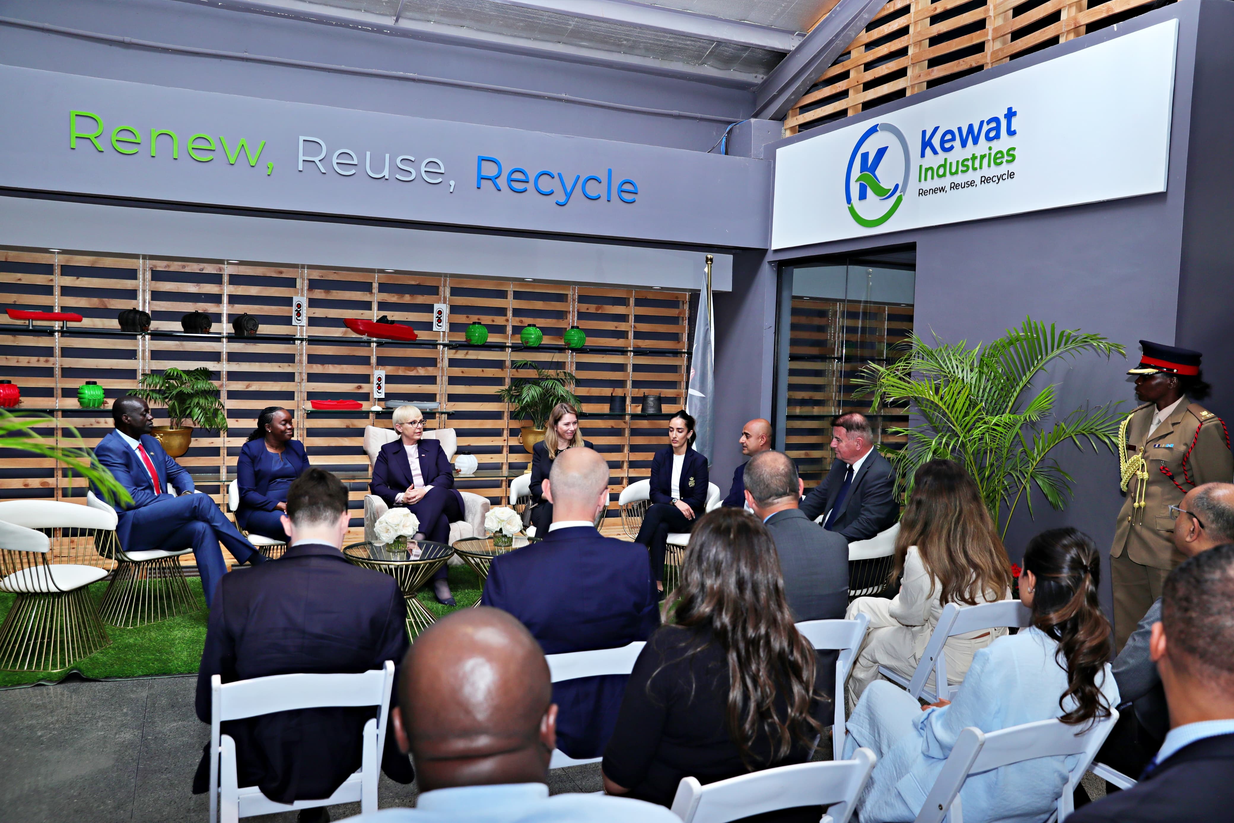 President Musar at KEWAT Industries