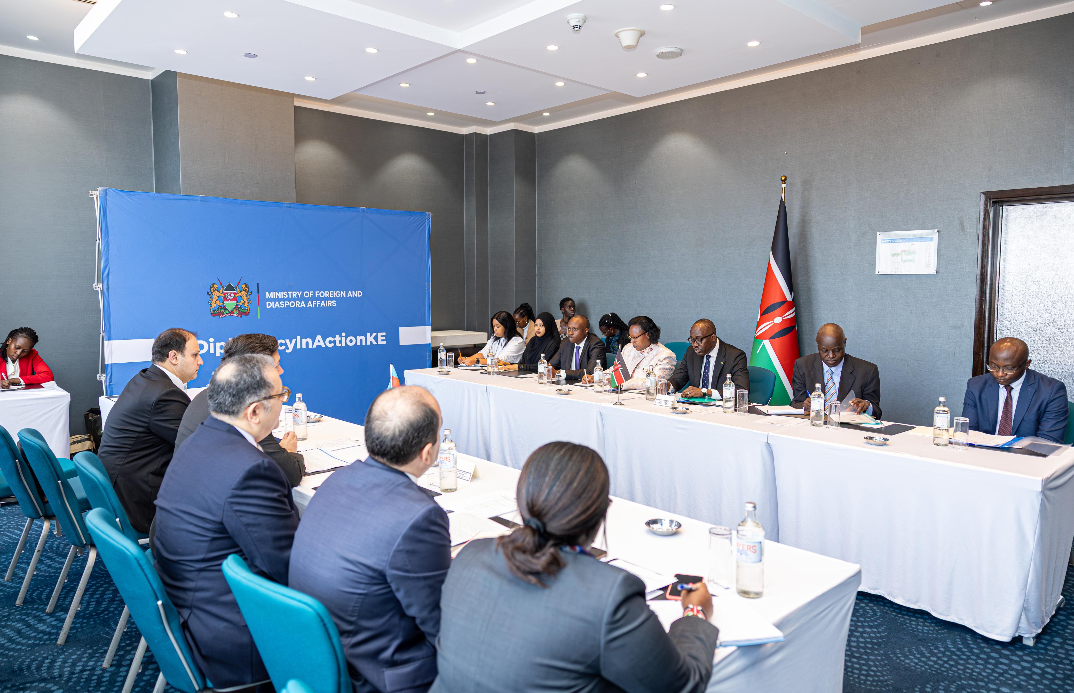 Kenya and Azerbaijan Discussions