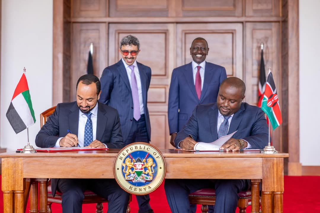 Signing of MoUs between Kenya and UAE