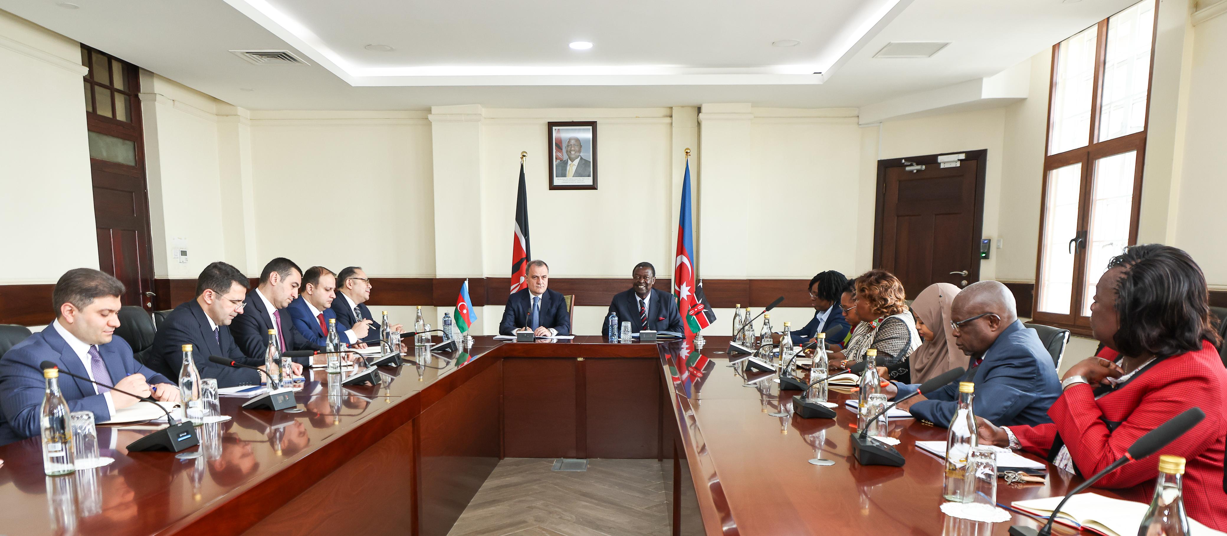 Bilateral meeting between Kenya and Azerbaijan