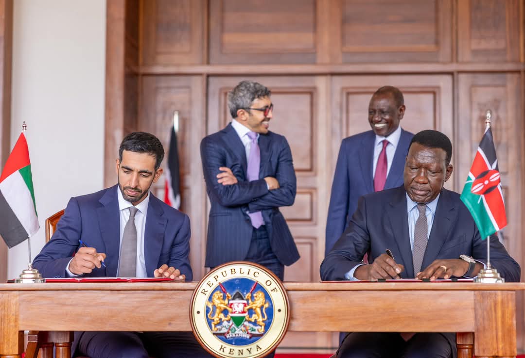 Signing of MoUs between Kenya and UAE