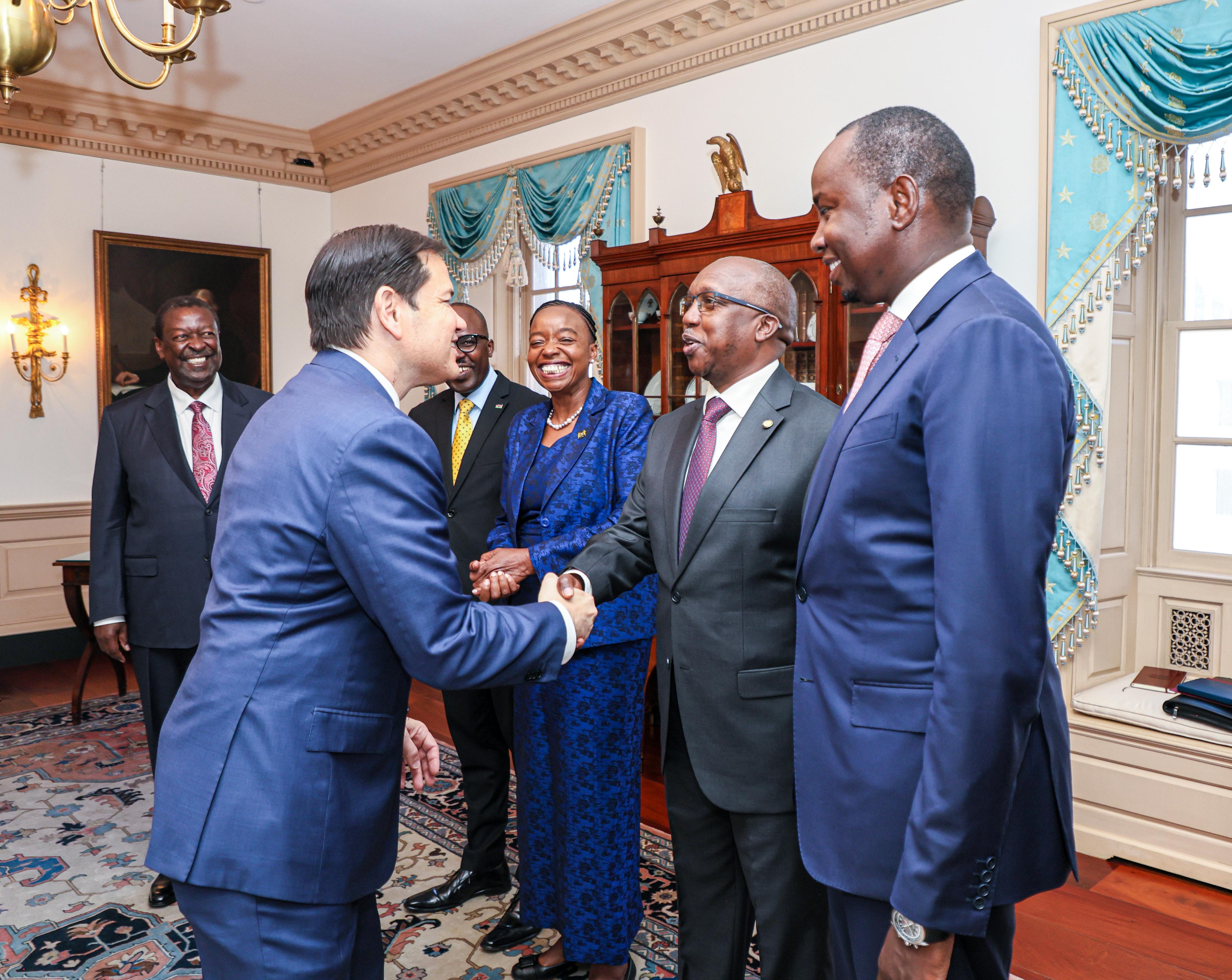 Kenya's ambassador to Washington, Ambassador David Kerich