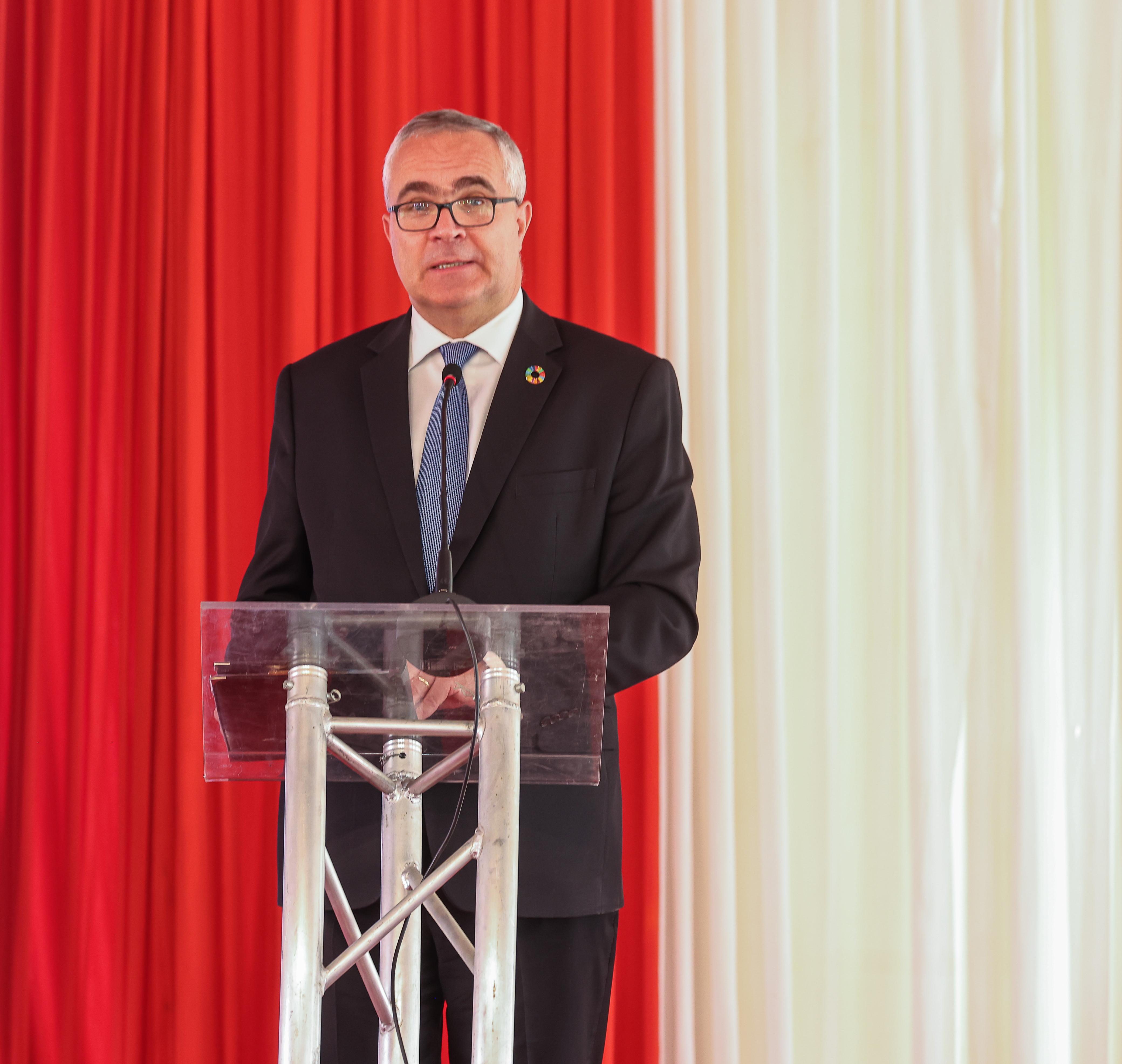 UN-Habitat Deputy Executive Director Mr. Michal Mlynár making his remarks