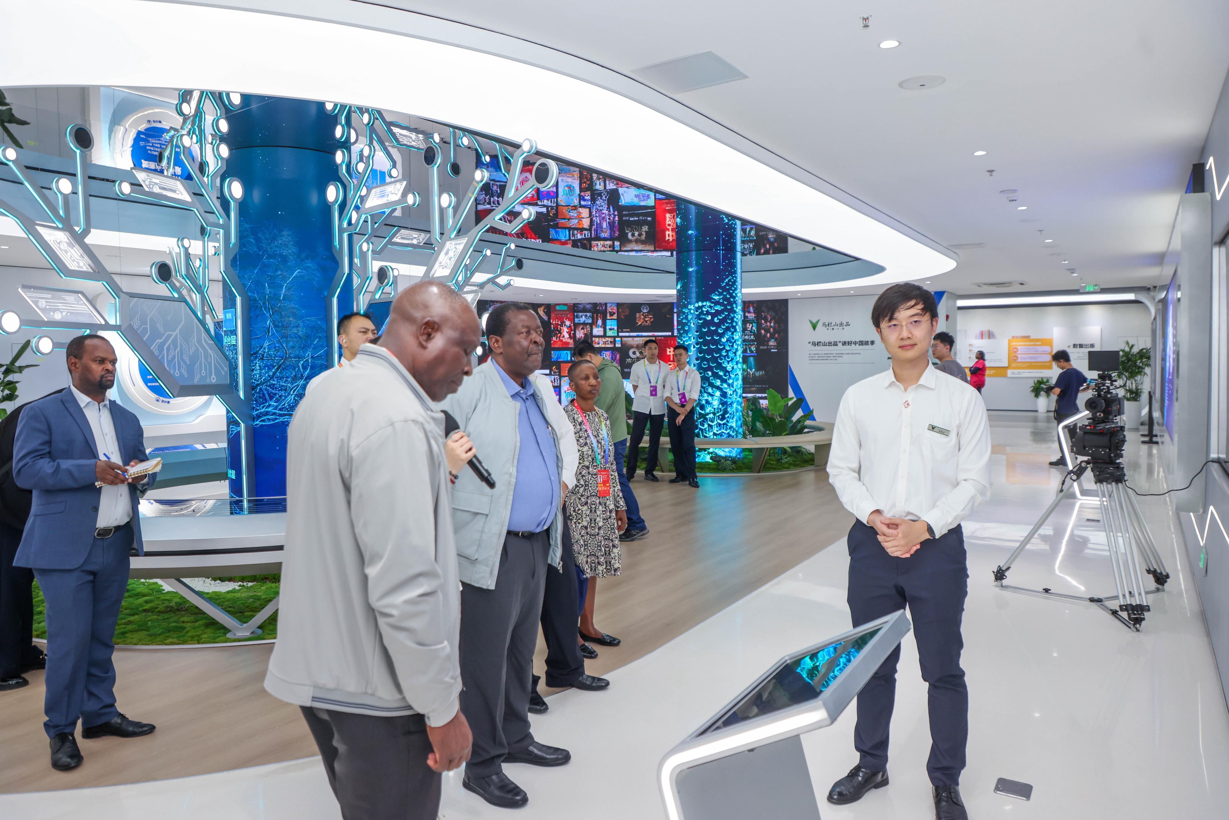 PCS Mudavadi at the Malanshan Video Cultural and Creative Industrial Park