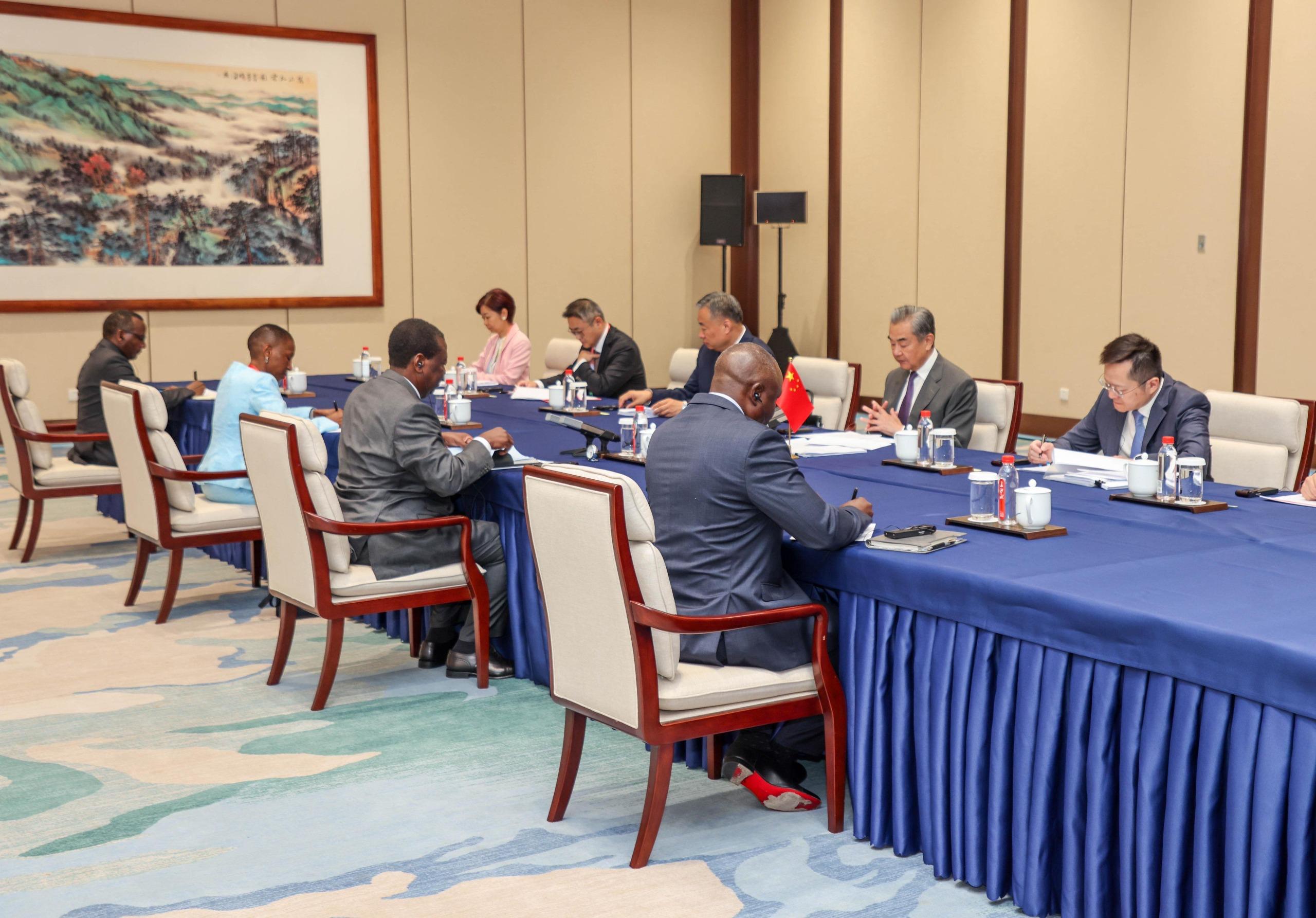 Kenya and China delagations