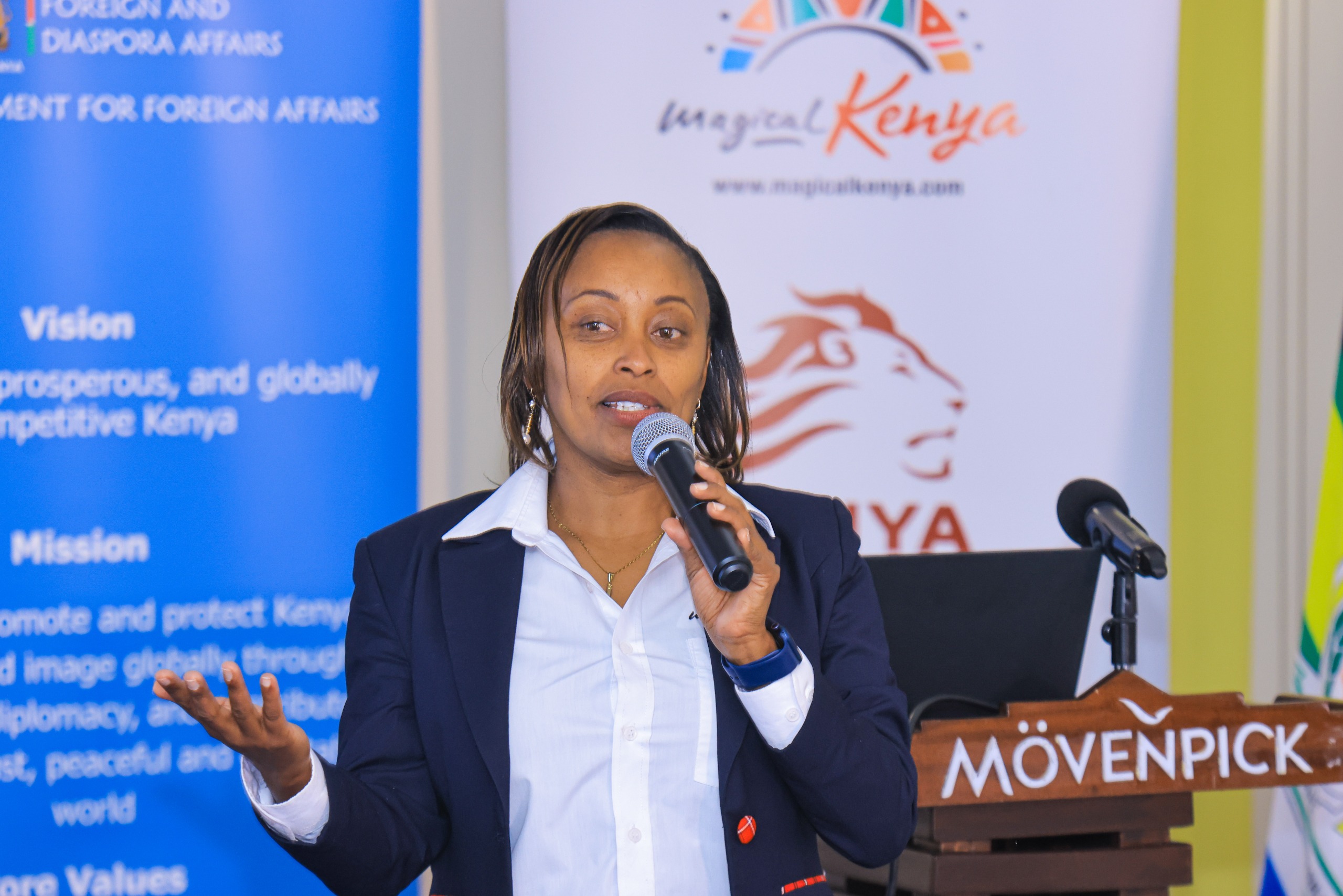 KTB making their presentation