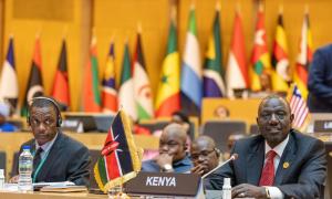 KENYA'S PRESIDENT WILLIAM RUTO