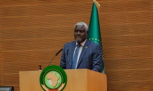H.E. MOUSSA FAKI MAHAMAT, IMMEDIATE FORMER CHAIRPERSON OF THE AFRICAN UNION COMMISSION