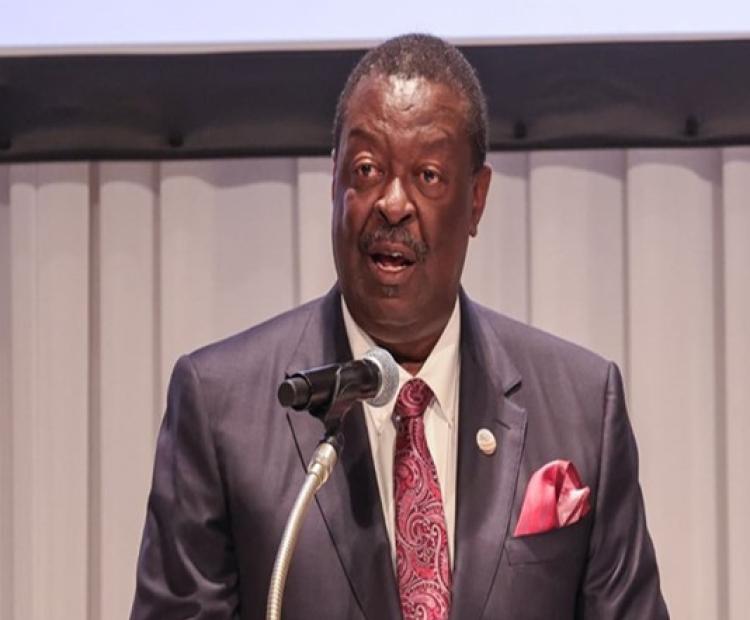 Dr. Mudavadi speaks at the August, 2024 TICAD meet in Japan.