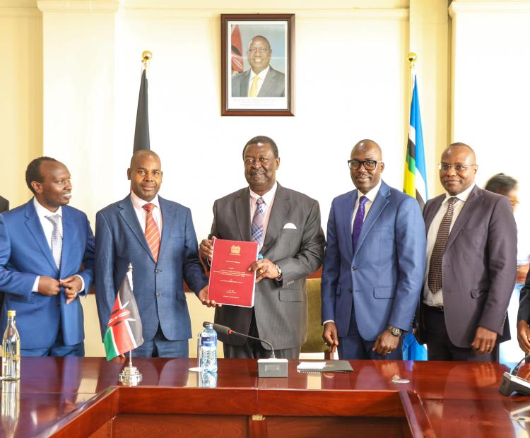 Foreign Service Academy sign Performance Contracts with the Prime Cabinet Secretary