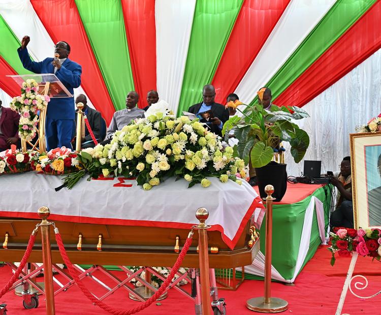 Ambassador Mbaya’s funeral