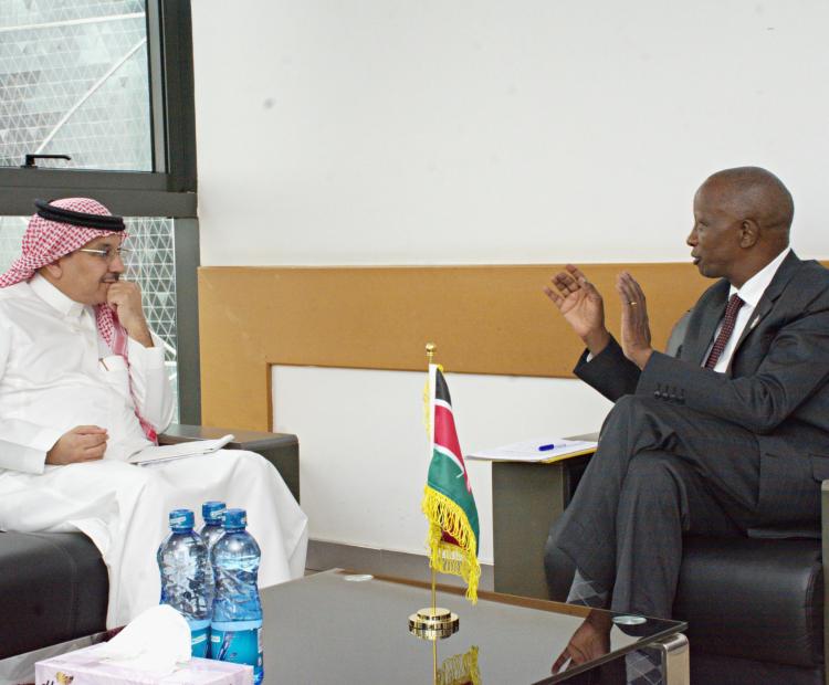 Saudi Arabia’s New Ambassador Meets Kenya’s Foreign Affairs Official