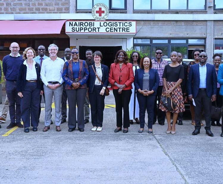 Foreign Affairs Officials Visit Tours ICRC’s Nairobi Logistics Center