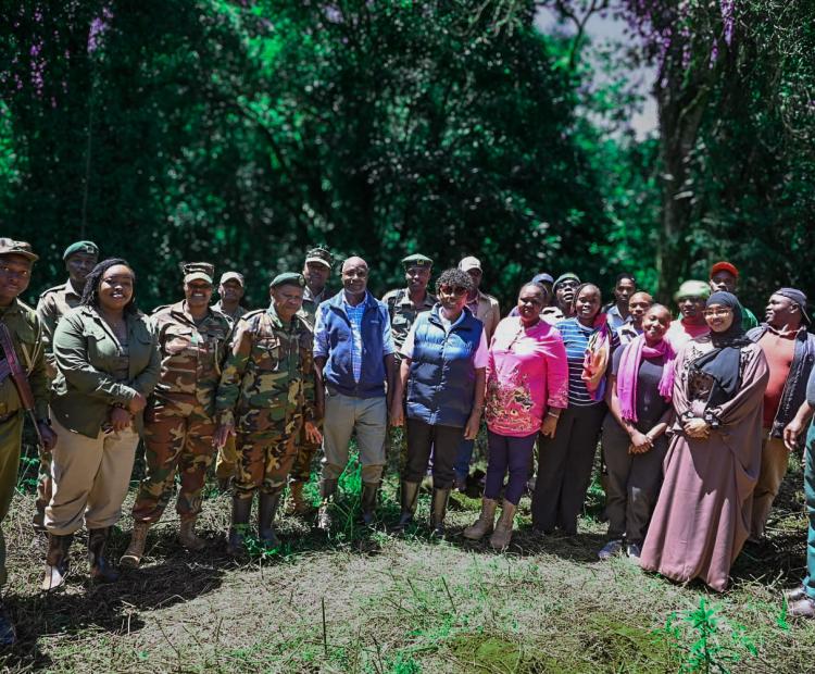 Foreign Affairs Department Strengthens Environmental Conservation Efforts at Kangaita Forest